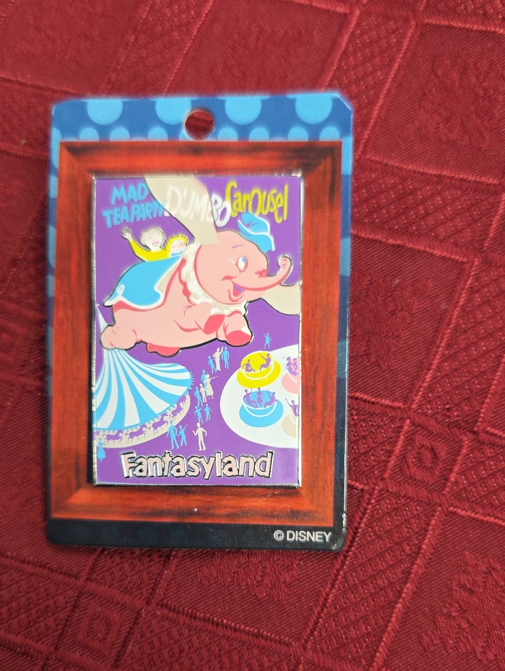 Disney Dumbo Fantasyland Card - Pink, Purple, Blue